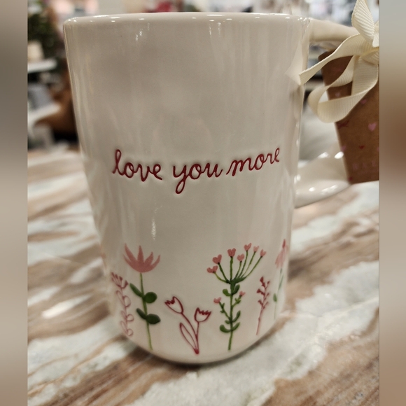 Other - Rae Dunn Valentines Floral Love You More Mug